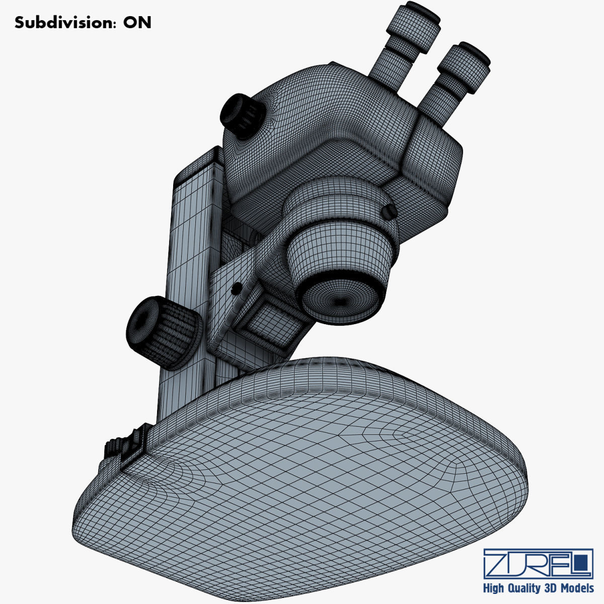 Vision microscope 3D model_22