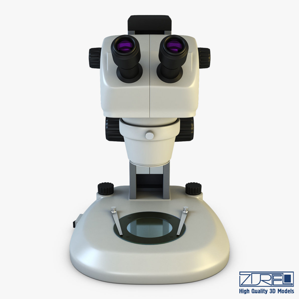 Vision microscope 3D model_7