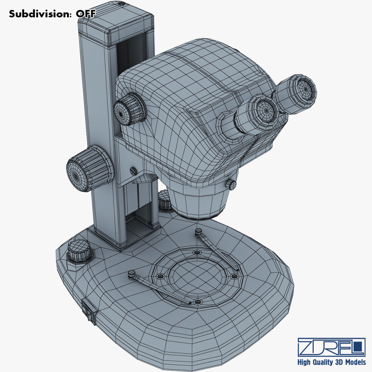Vision microscope 3D model_19