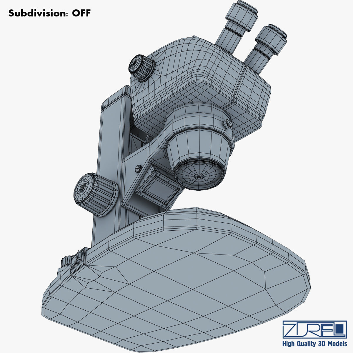 Vision microscope 3D model_23