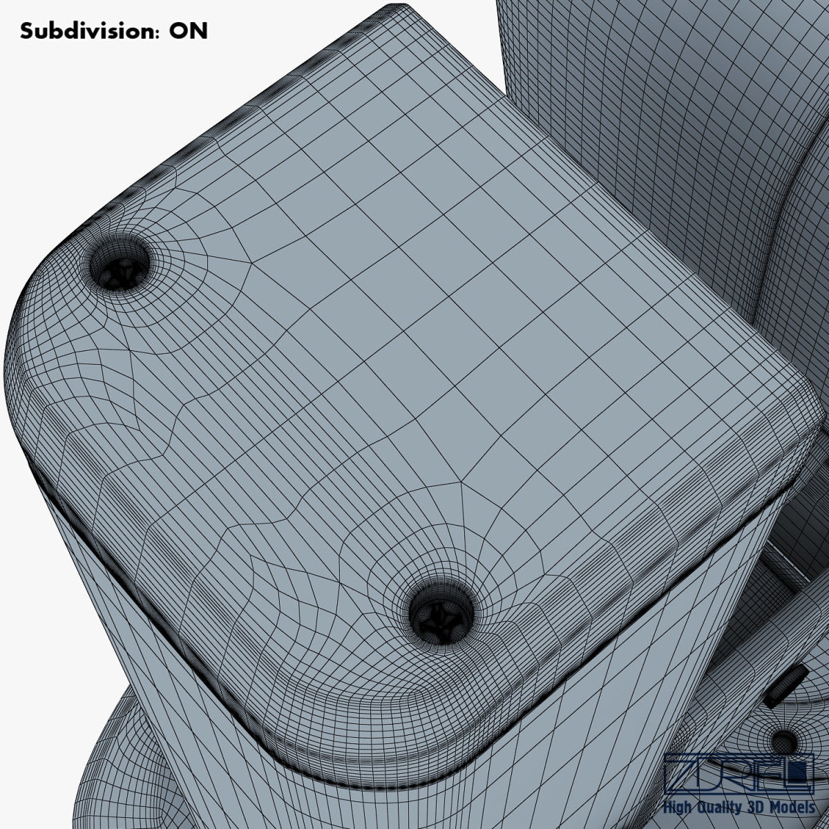 Vision microscope 3D model_34