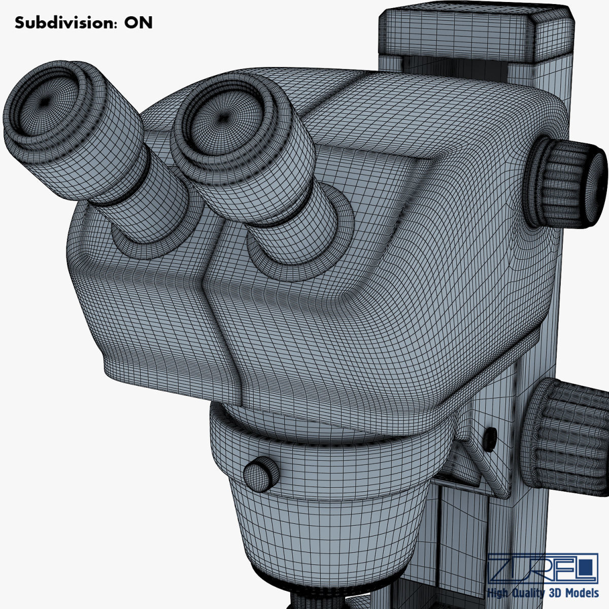 Vision microscope 3D model_36