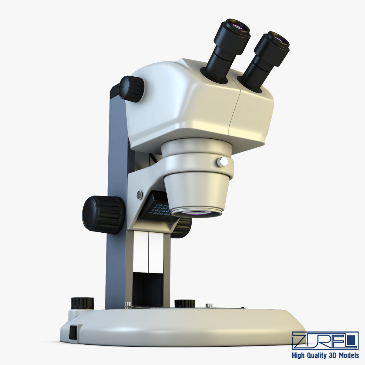 Vision microscope 3D model_6