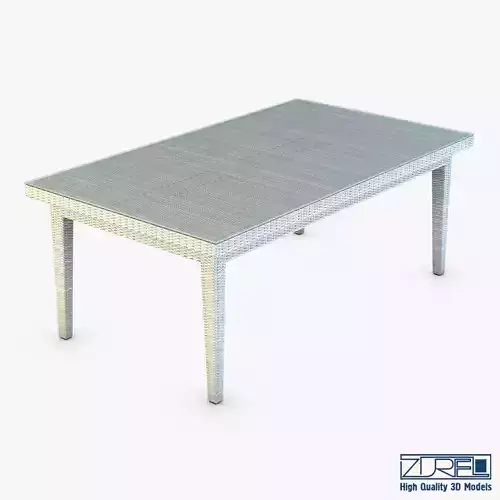 Rexus dining table white