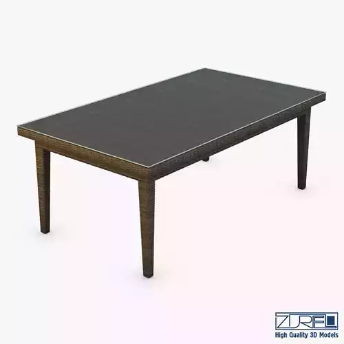 Rexus dining table brown
