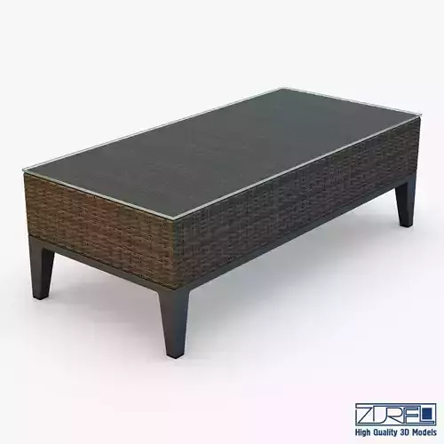 Rexus coffee table brown