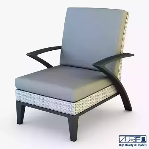 Rexus armchair white