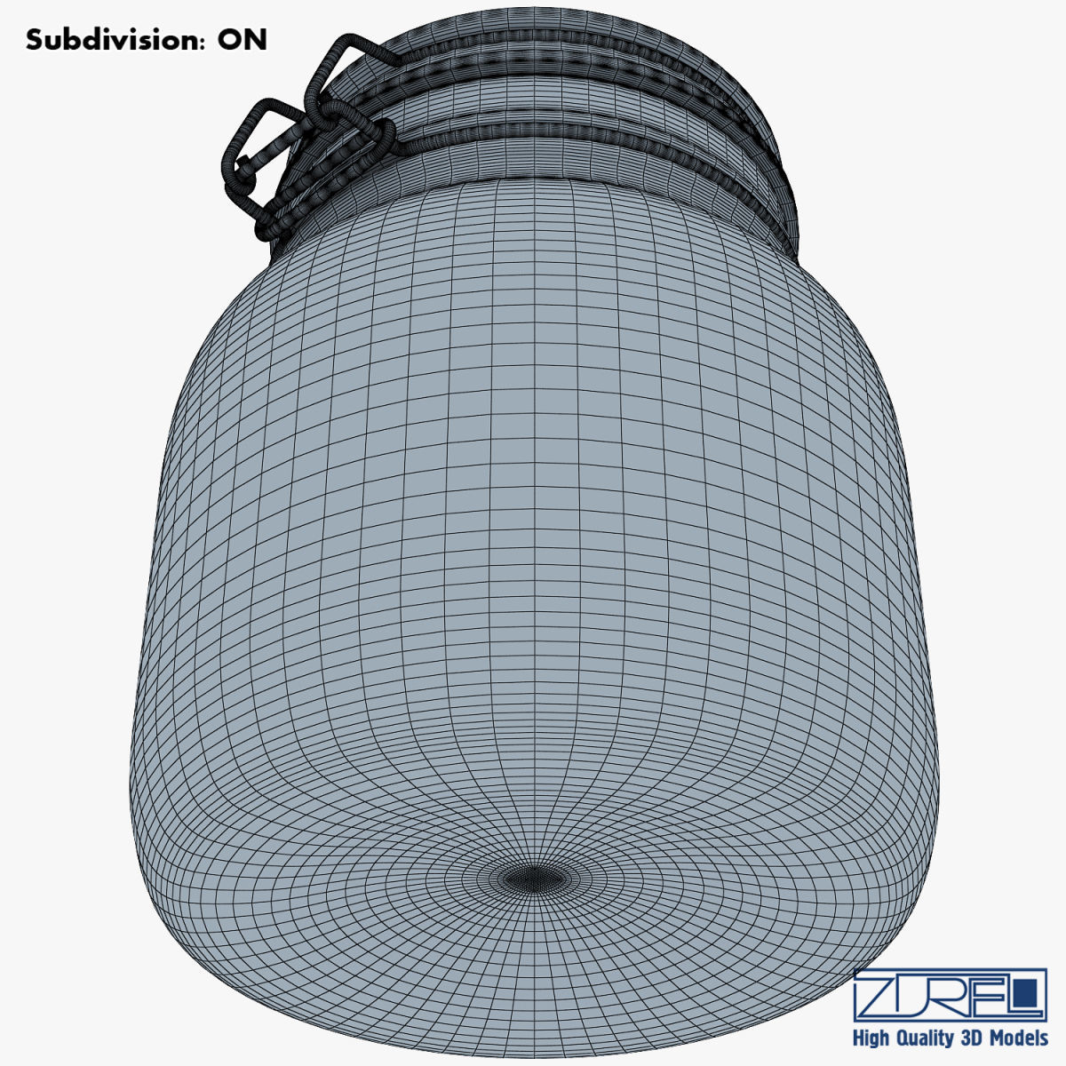 Jar hermetic 1 liter v 1 3D model_18