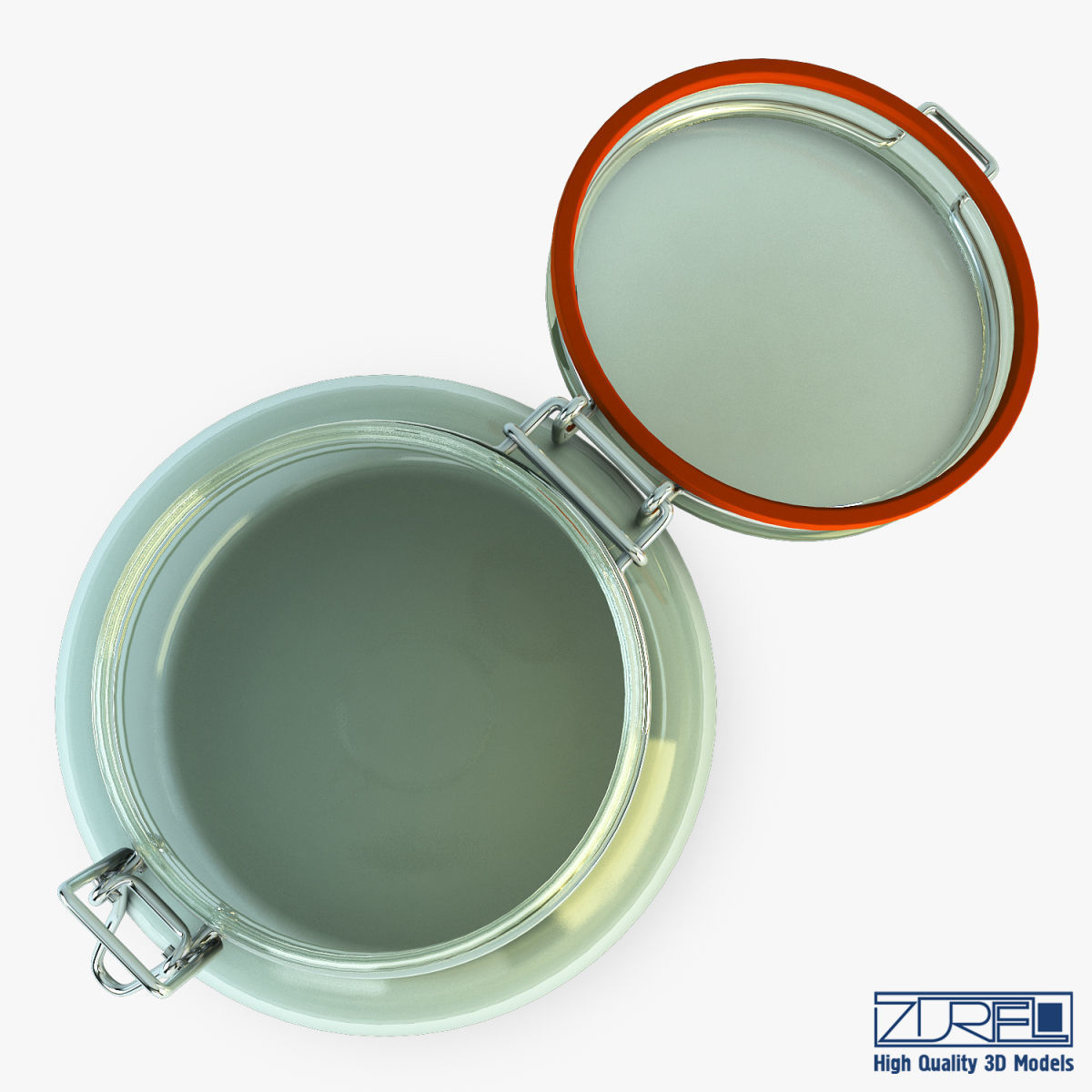 Jar hermetic 1 liter v 1 3D model_5