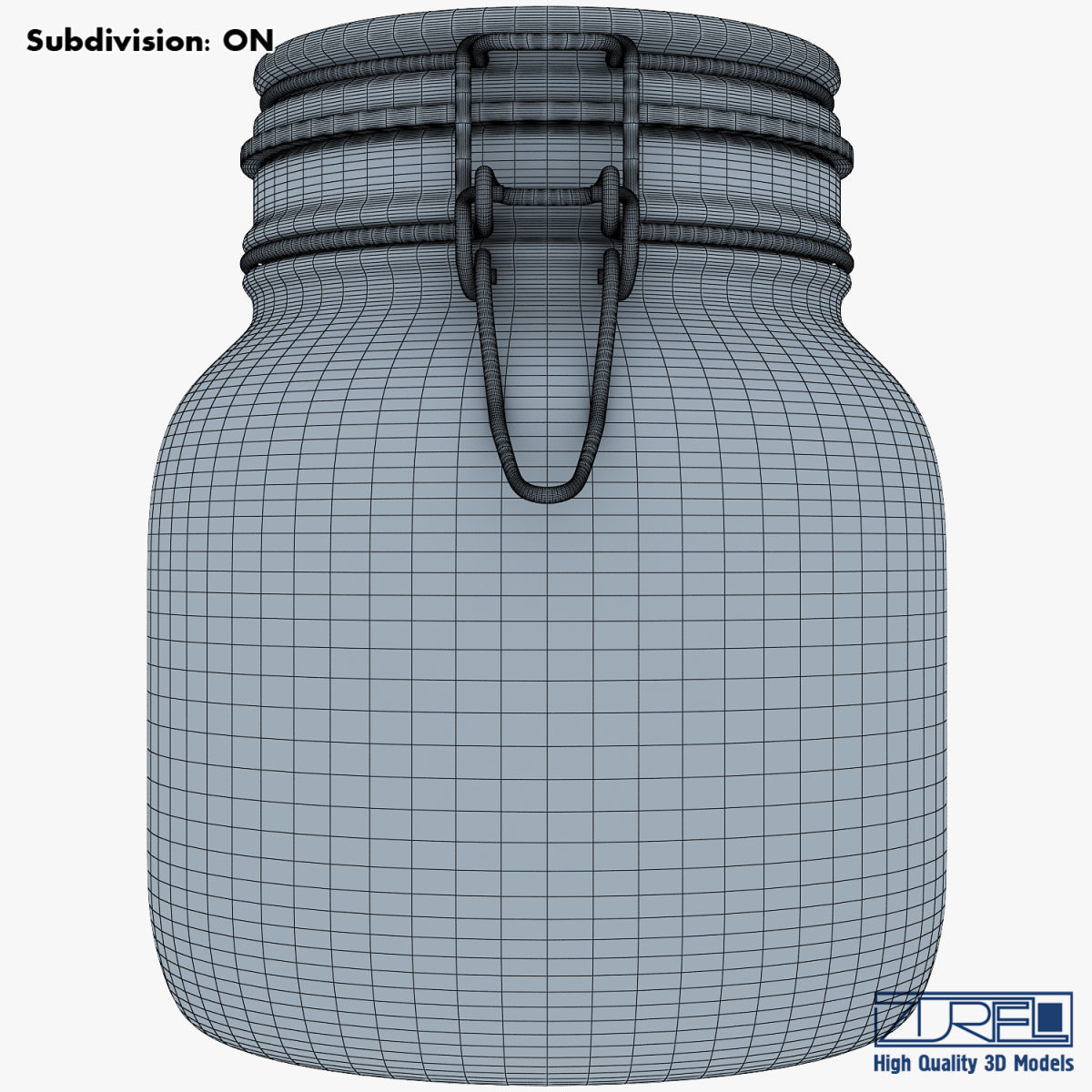 Jar hermetic 1 liter v 1 3D model_12