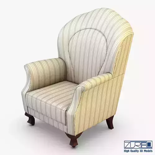 Imperatrice armchair white