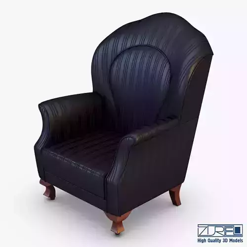 Imperatrice armchair black