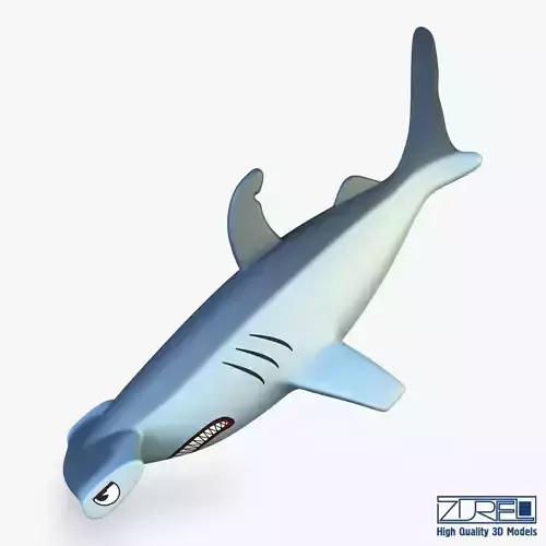 Hammerhead Shark v 1 3D model