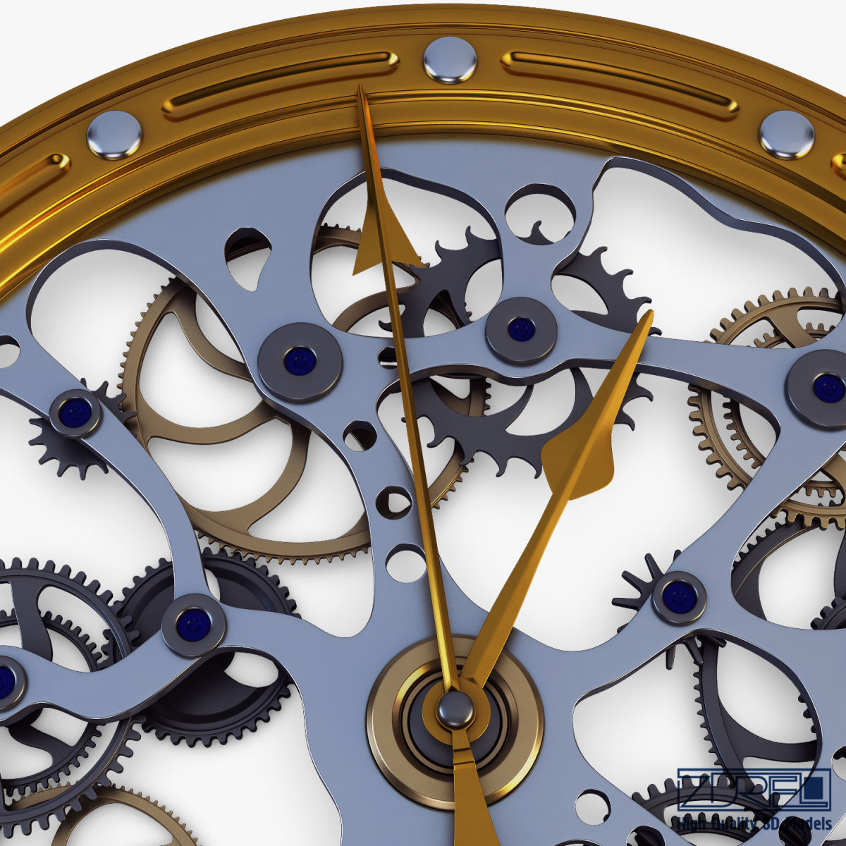 Clock mechanism v 1 3D model_13