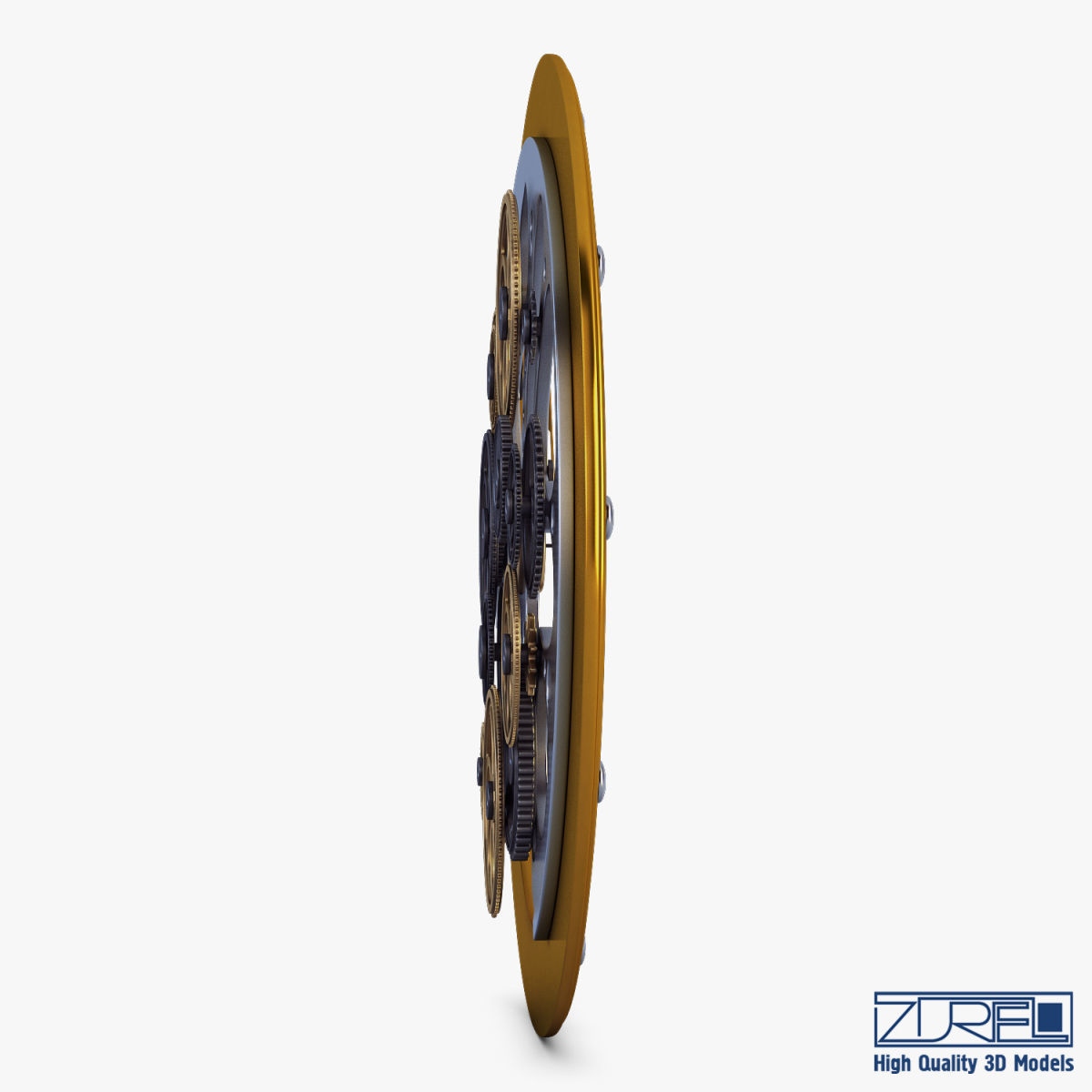 Clock mechanism v 1 3D model_10