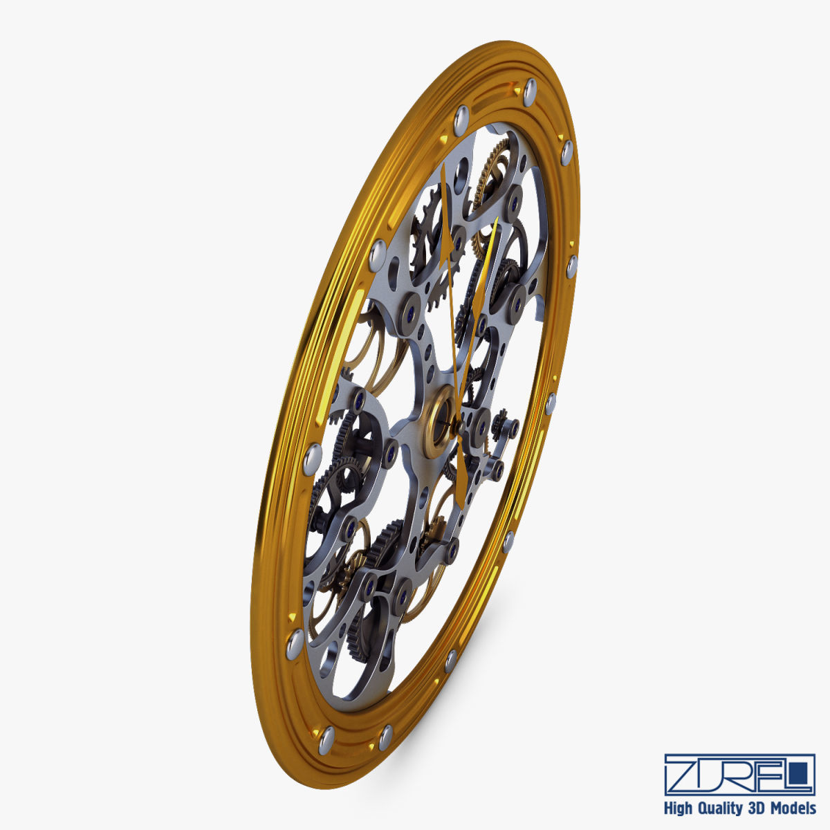 Clock mechanism v 1 3D model_8