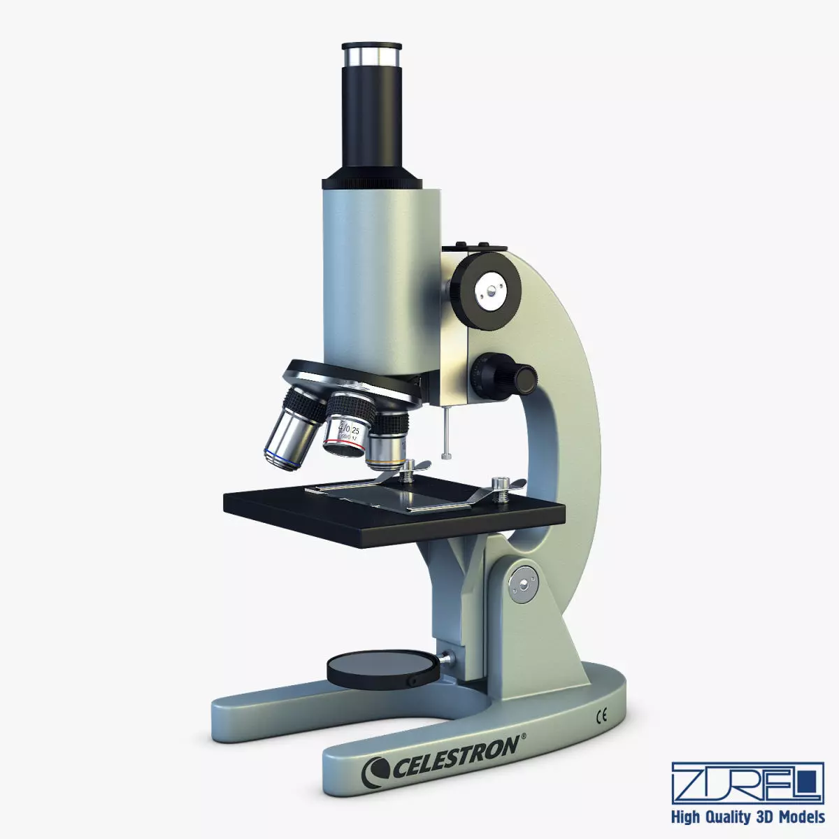 Celestron Laboratory Biological Microscope 3D model