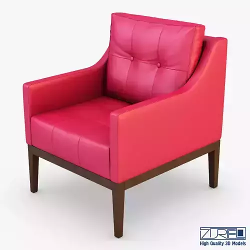 Carmen armchair red