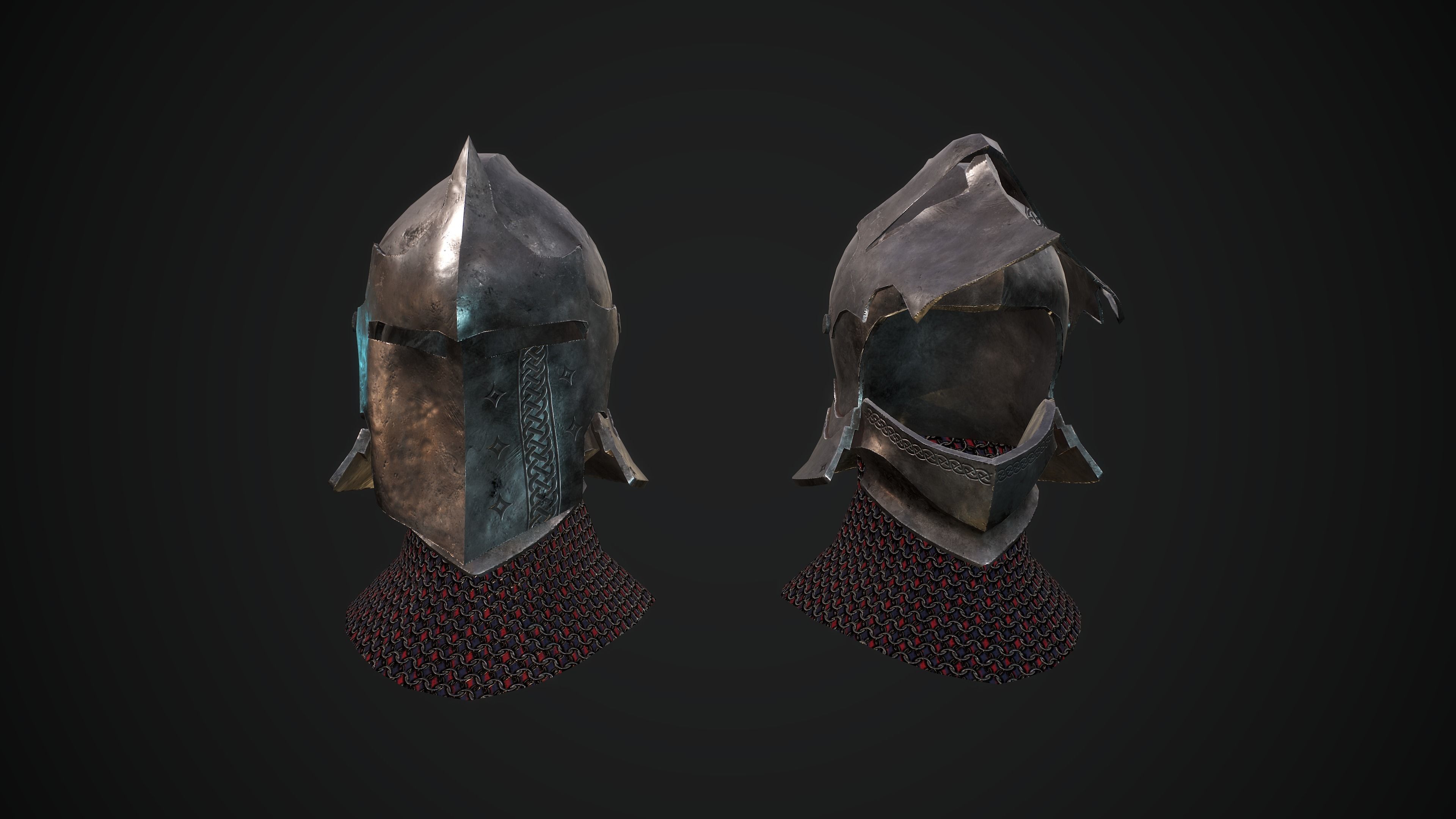 Knight 3D model_14