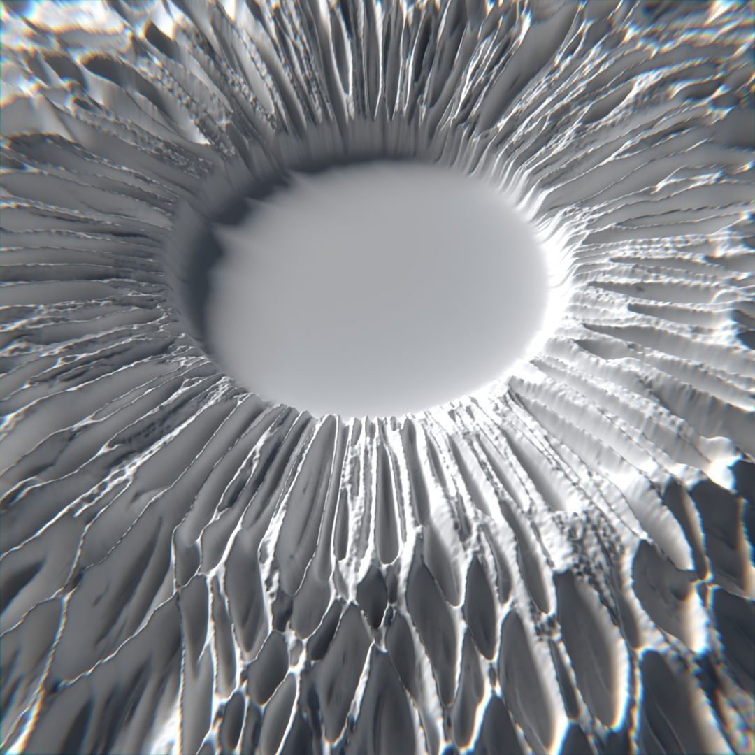 Pritable iris model 1 3D print model_3