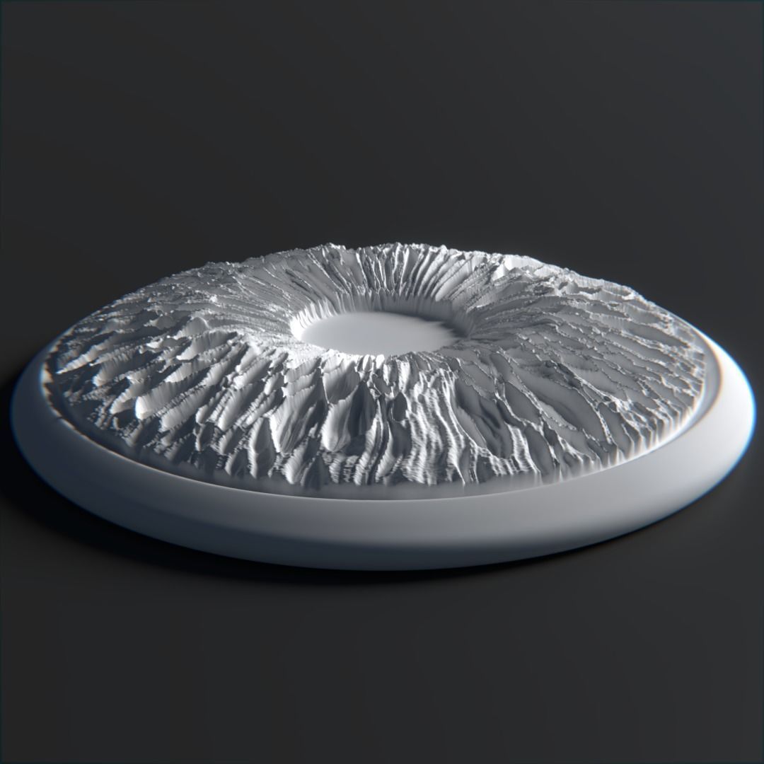 Pritable iris model 1 3D print model_2