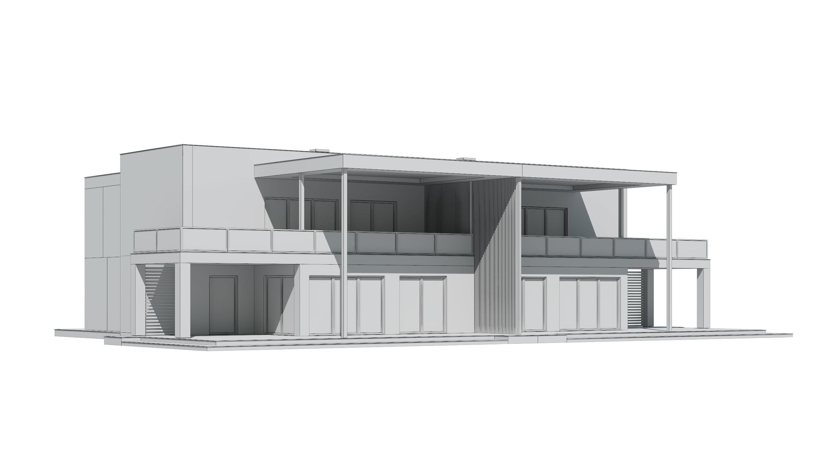 Cottage 013 3D model_6