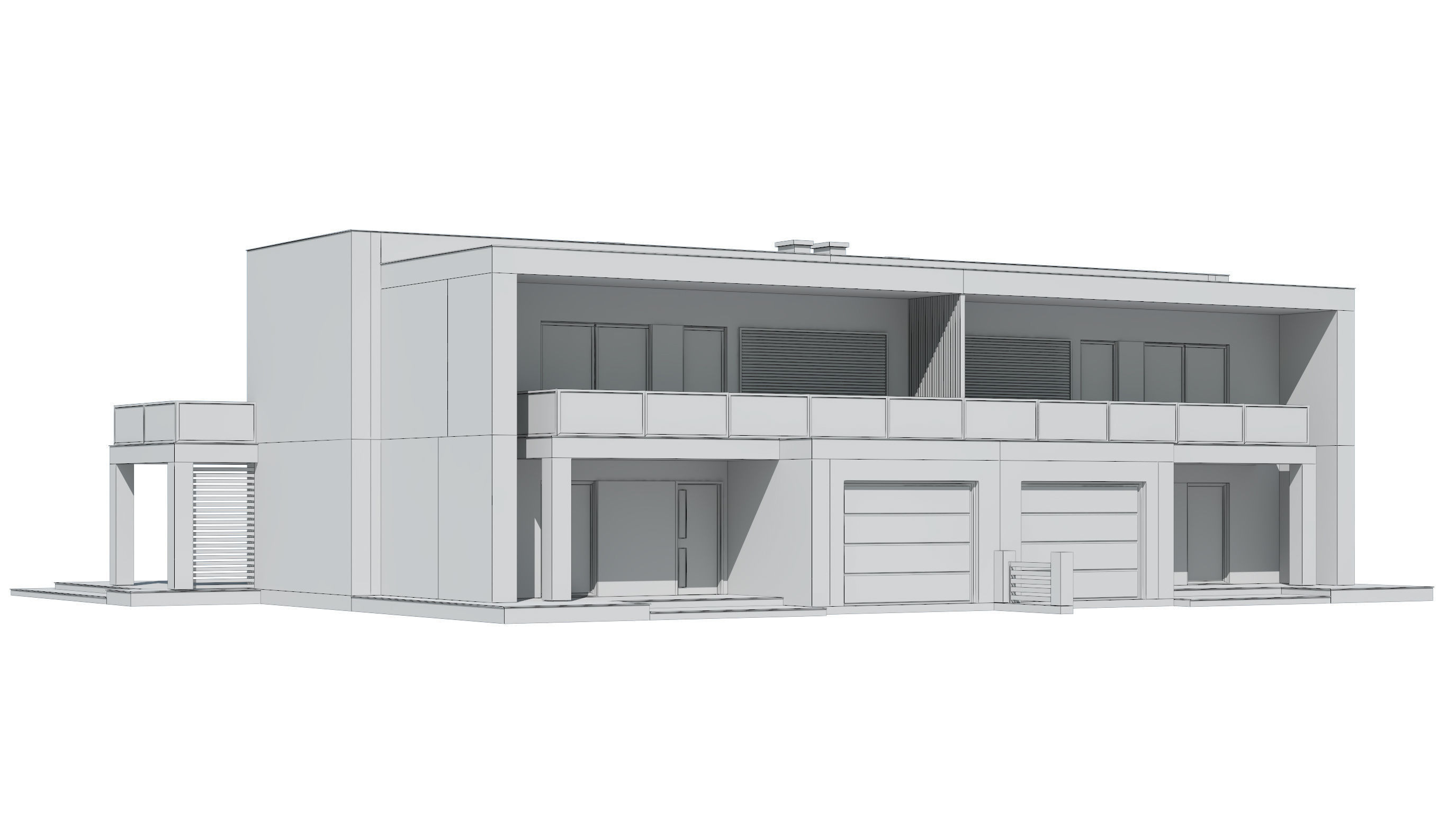 Cottage 013 3D model_5