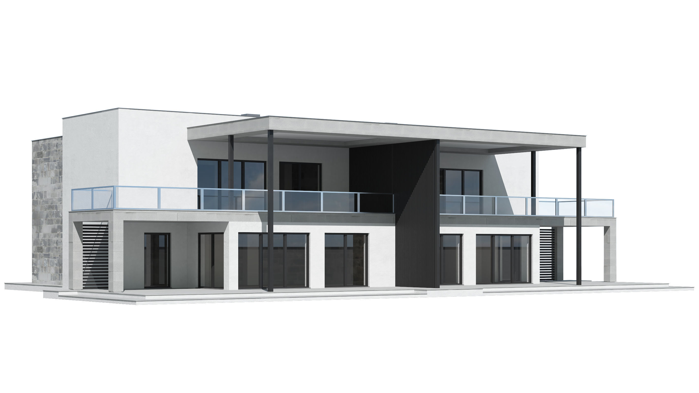 Cottage 013 3D model_3