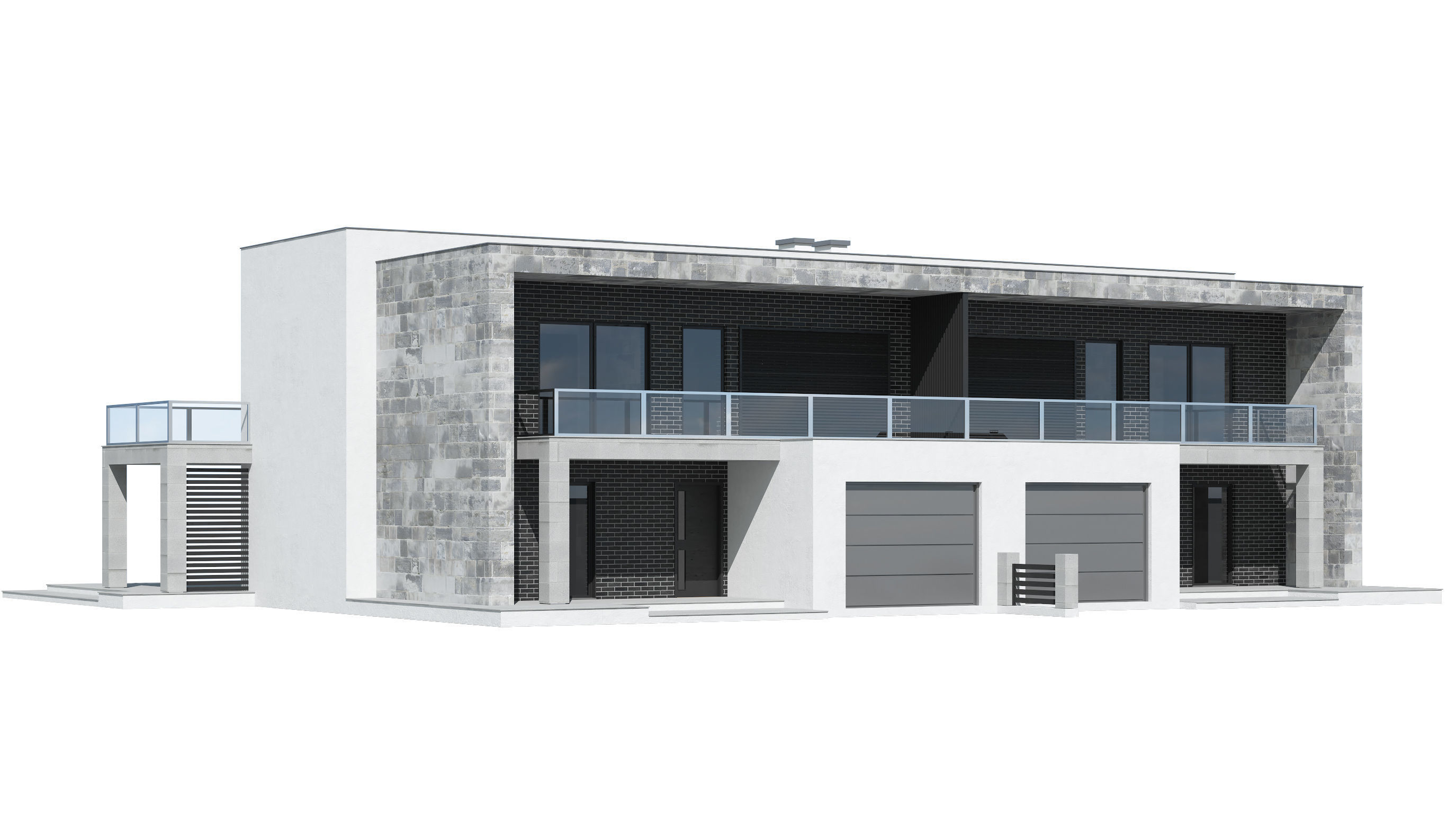 Cottage 013 3D model_1