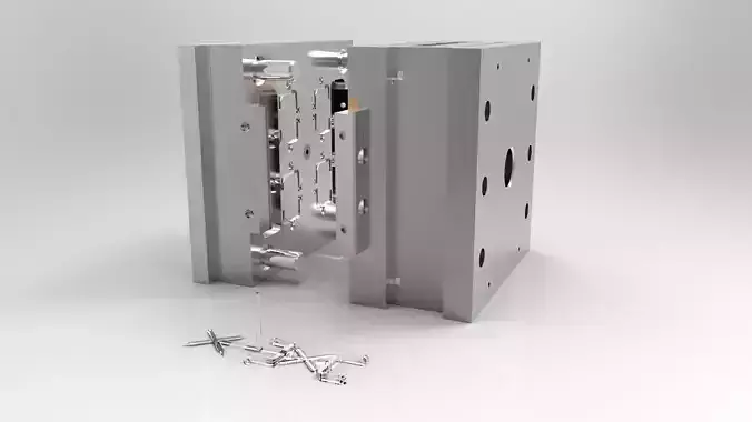 Medical teeth clips mold