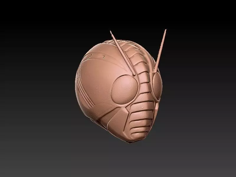 Kamen rider - ZO head 3D print model_0