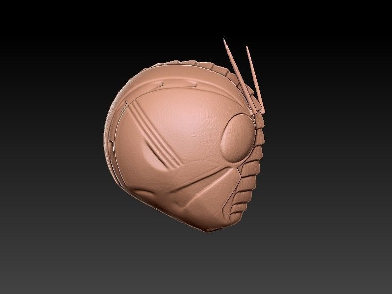 Kamen rider - ZO head 3D print model_1