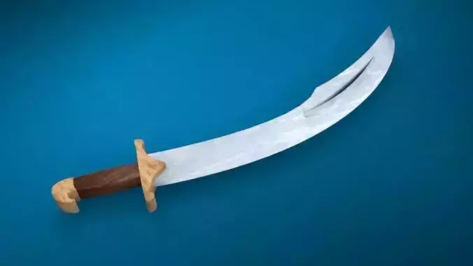 Iron Sword 3D Model