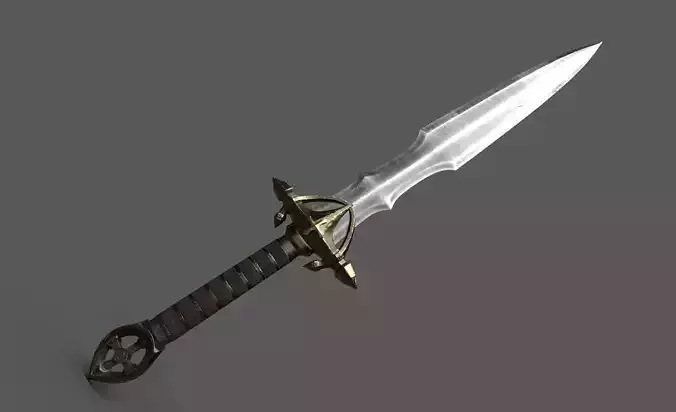 Paladins Sword - Gold - One Handed Sword