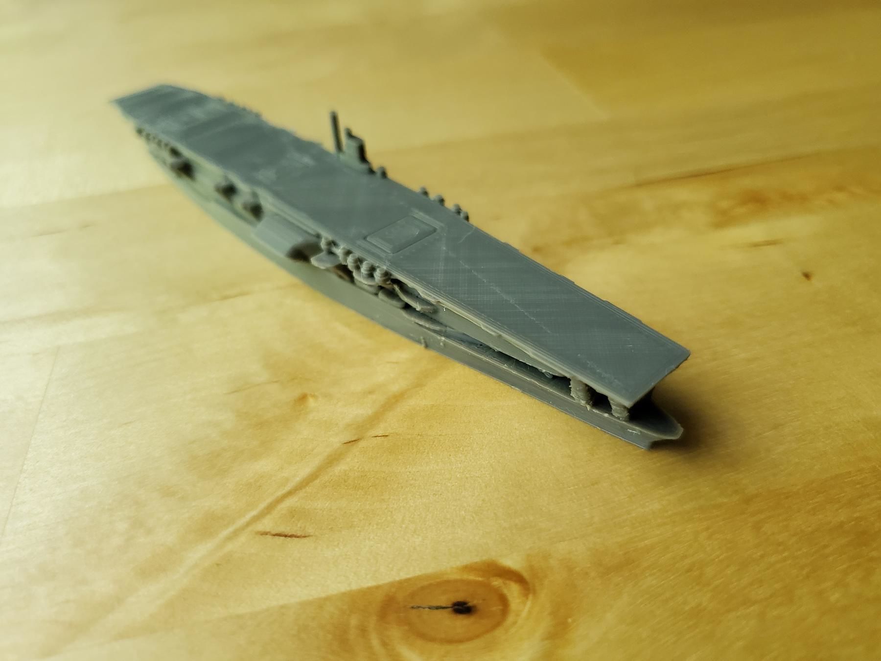Japanese Aircraft Carrier Akagi 3D print model_16