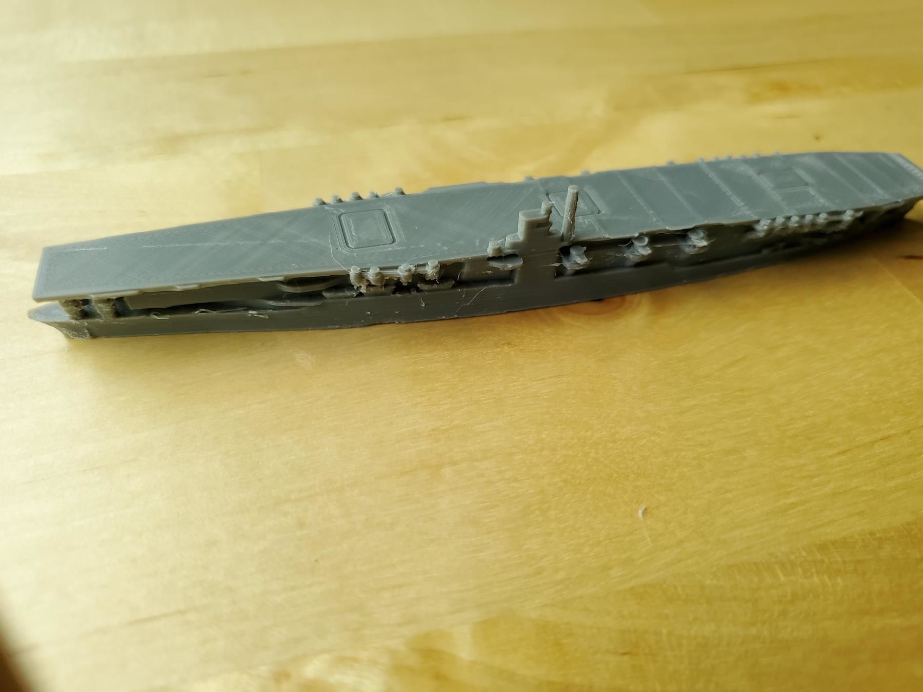 Japanese Aircraft Carrier Akagi 3D print model_3