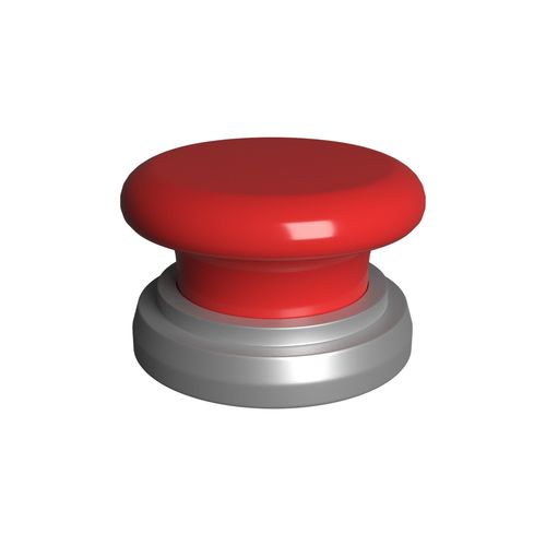 Red Button  3D model