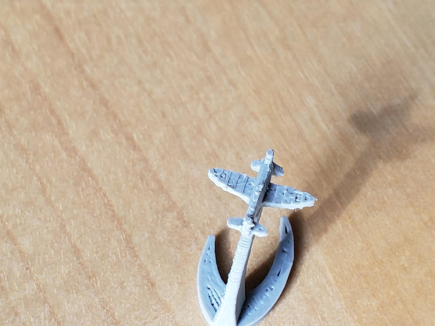 British Supermarine Spitfire Fighter Aircraft Free 3D print model_22