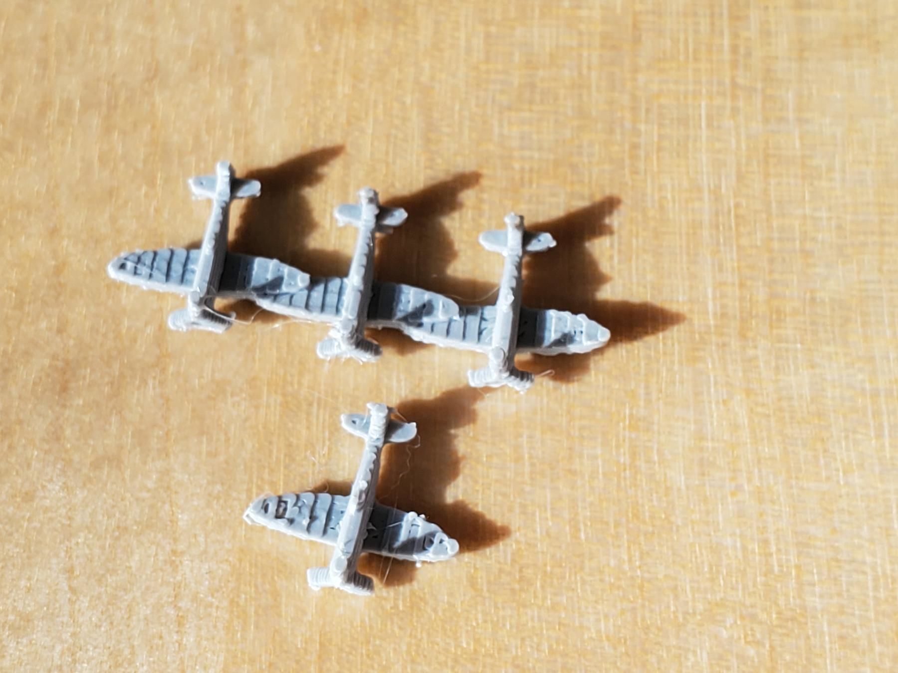 British Supermarine Spitfire Fighter Aircraft Free 3D print model_4