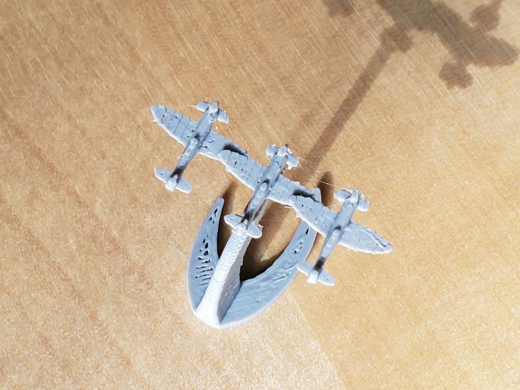 British Supermarine Spitfire Fighter Aircraft Free 3D print model_20