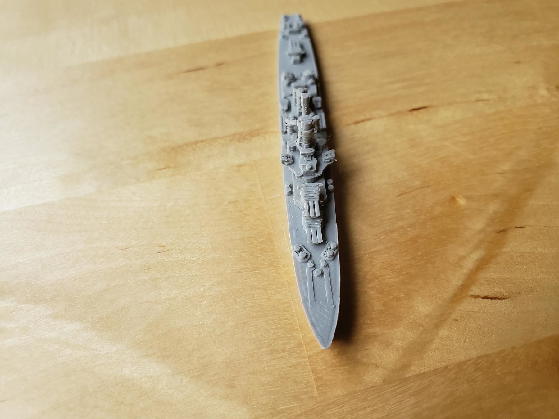 French La Galissonniere Class Cruiser Warship 3D print model_9