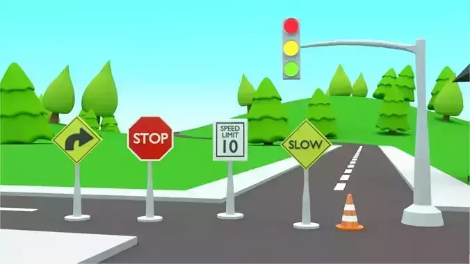 Road sign collection