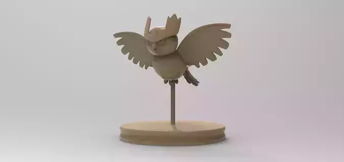 Pokemon NOCTOWL Figurine 