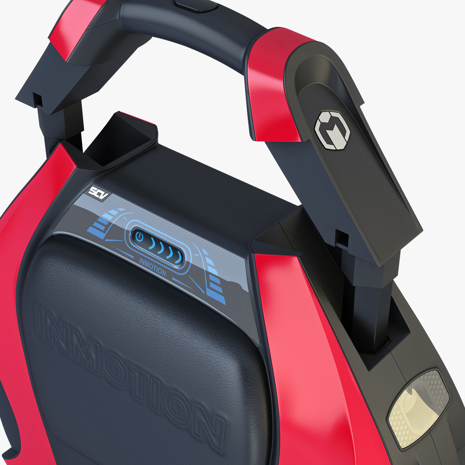 Inmotion V3 Pro red 3D model_16