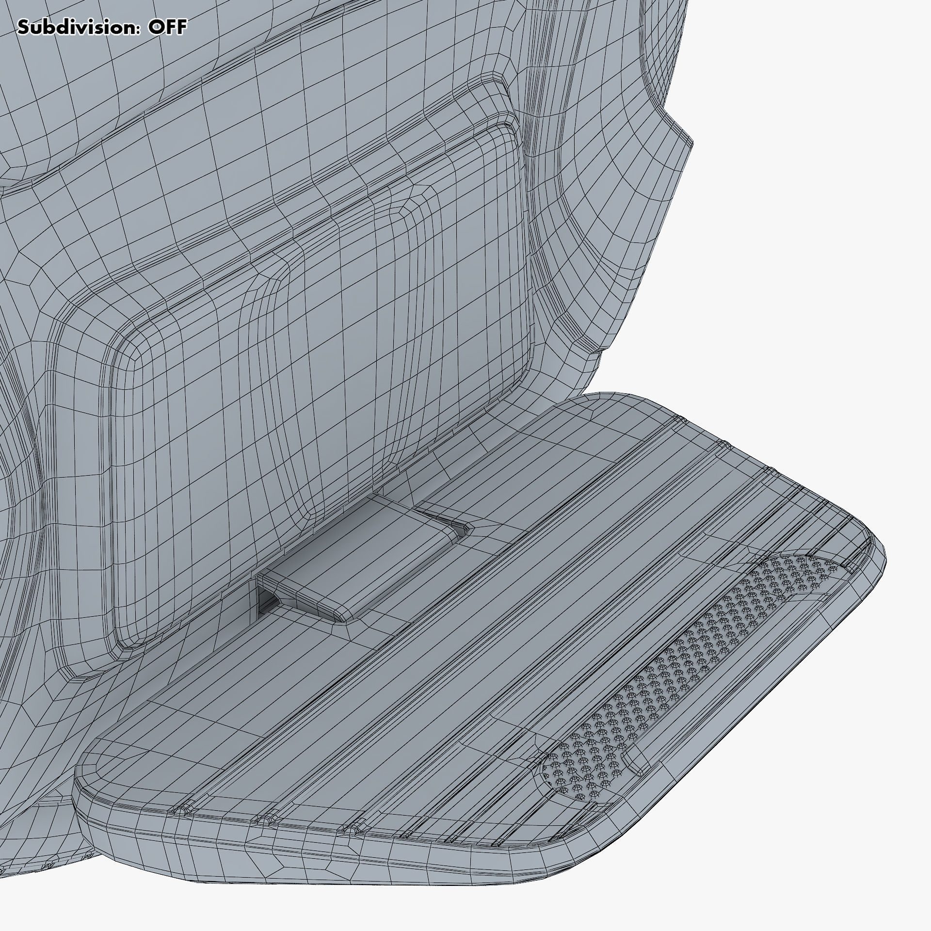 Inmotion V3 Pro red 3D model_49
