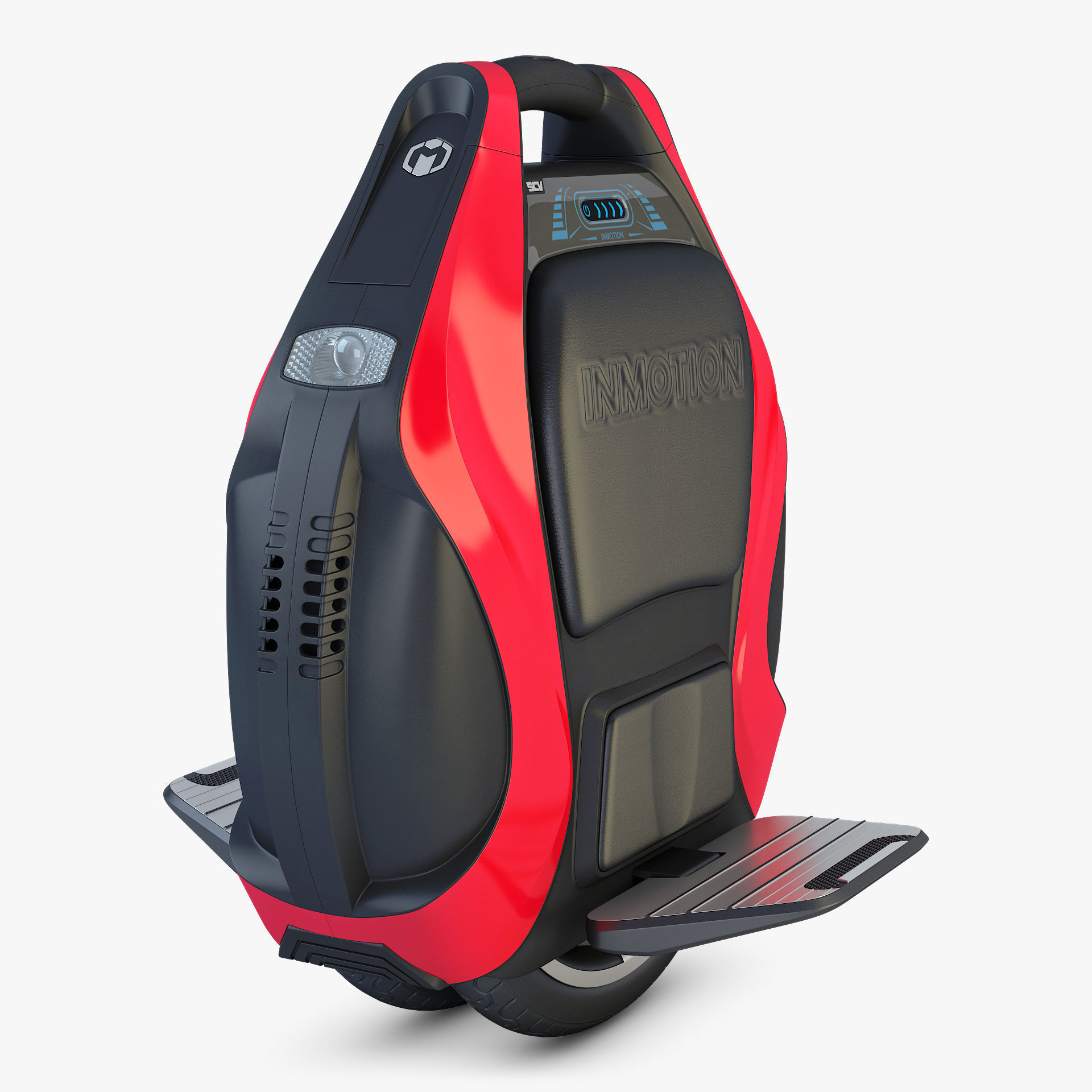 Inmotion V3 Pro red 3D model_1