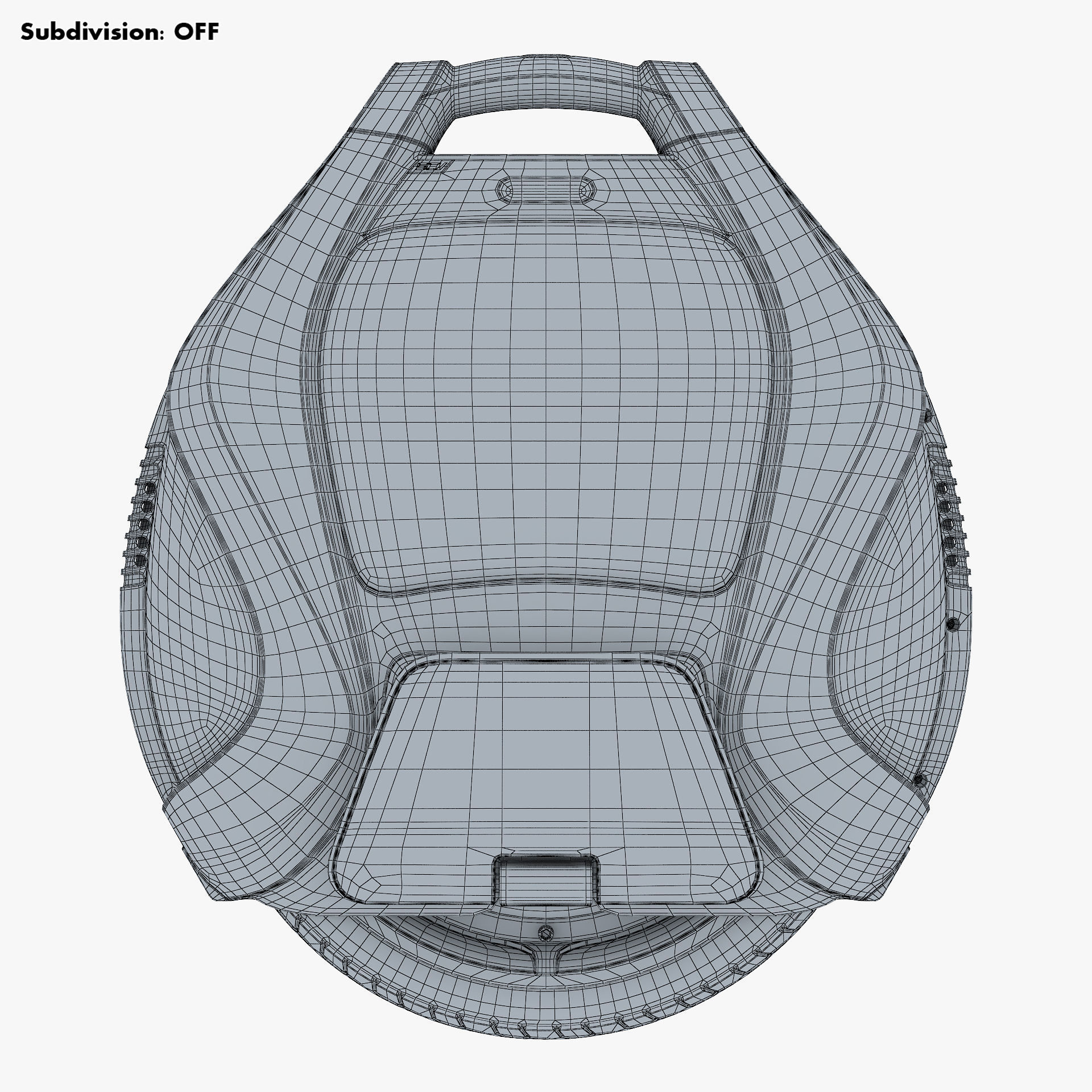 Inmotion V3 Pro red 3D model_31