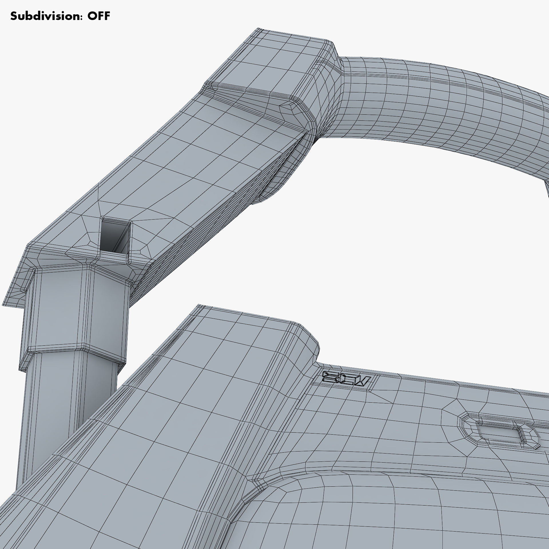 Inmotion V3 Pro red 3D model_43