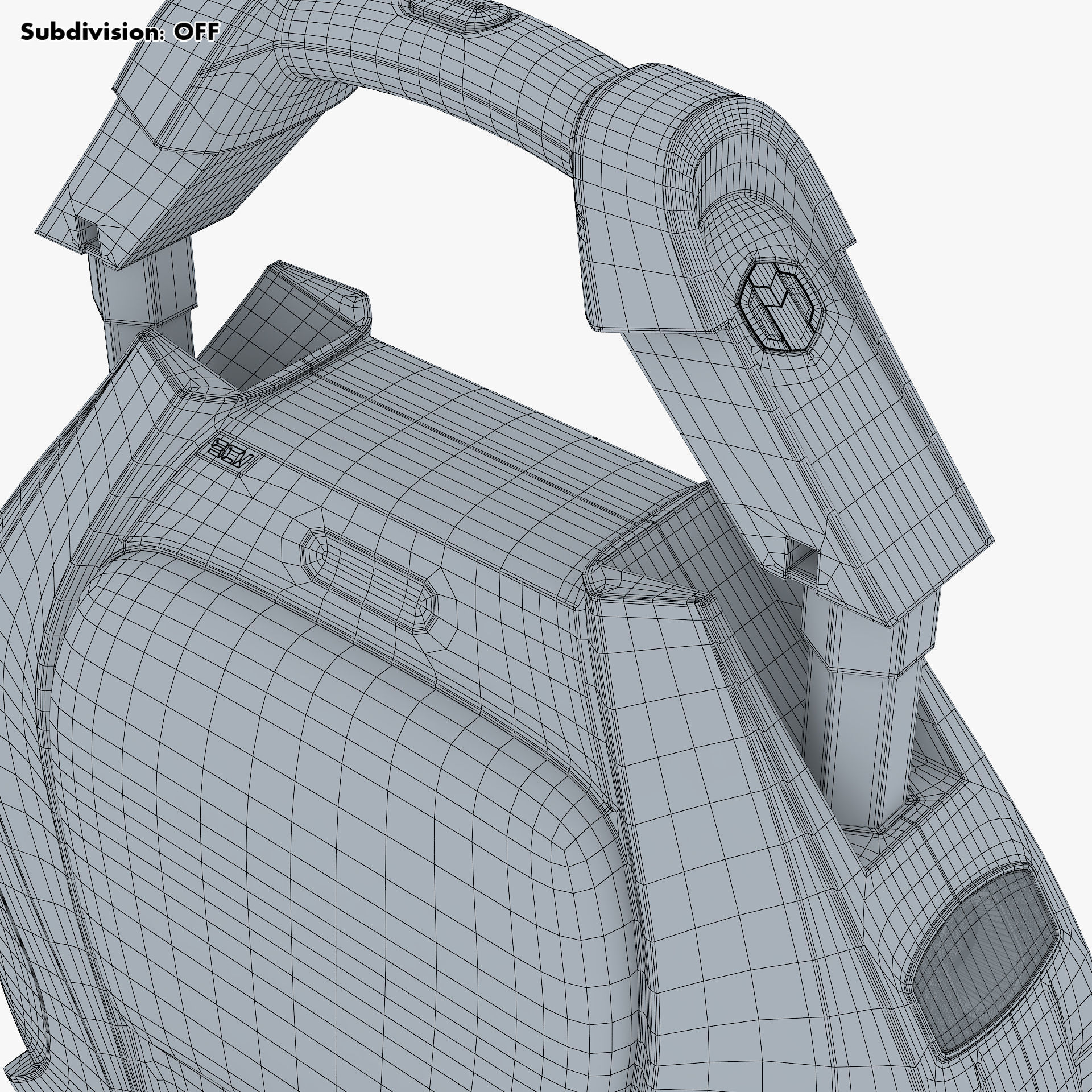 Inmotion V3 Pro red 3D model_41