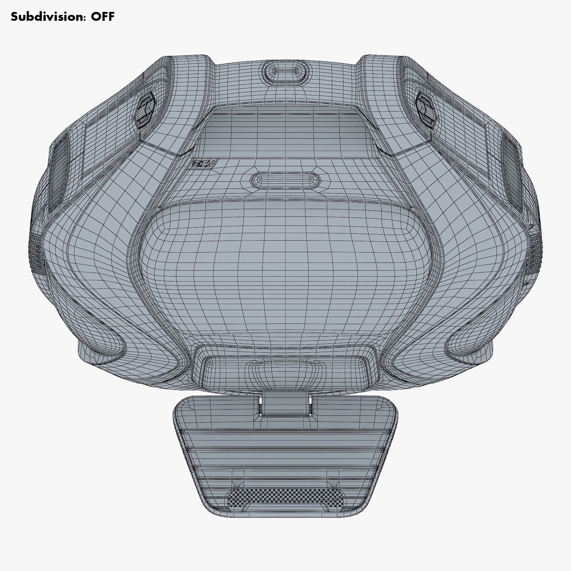 Inmotion V3 Pro red 3D model_37
